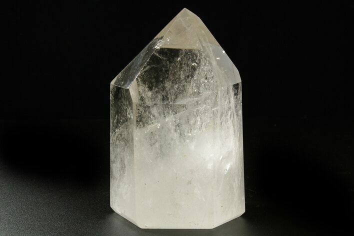 Polished Clear Quartz Crystal Tower - Madagascar #383855